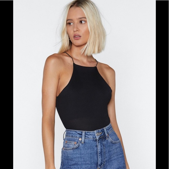 NWT Nastygal bodysuit Sz 8​ - Picture 2 of 8